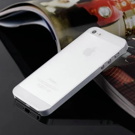 Для Iphone 7 чехол ультра тонкий чехол для телефона s для Apple iPhone 7 7 Plus 6 6S Plus 5 5S SE 5C 4 4S чехол матовый чехол пластиковый чехол - Цвет: Белый