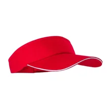 Outdoor Sports Empty Top Hat Solid Color Men And Women Sports Tennis Cap Visor Tennis Beach Hat