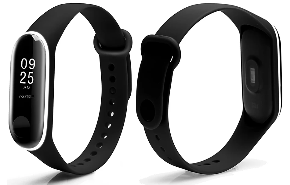 Новое поступление BOORUI, цветной ремешок для mi band 3, аксессуары для mi 3, сменный ремешок для xiaomi mi 3, умные браслеты