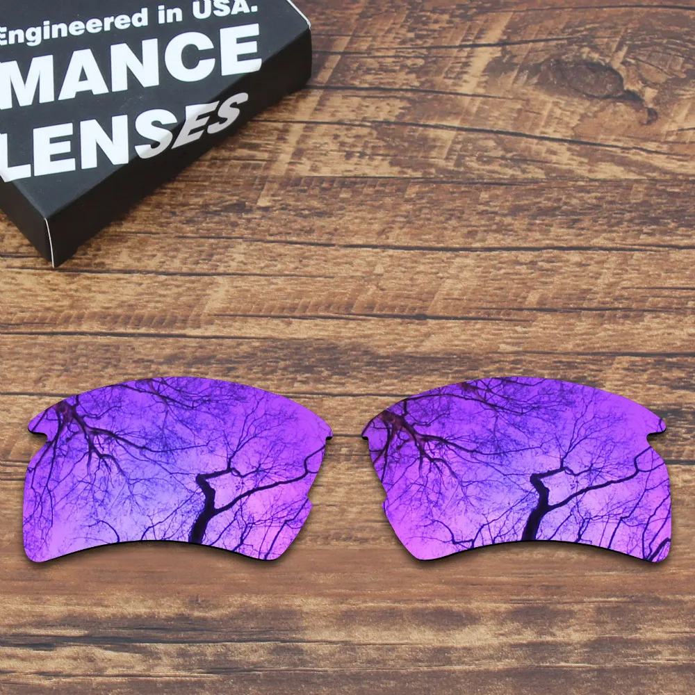 

Поляризованные Сменные линзы Millerswap для солнцезащитных очков Oakley Flak 2,0 XL, фиолетовые зеркальные (только линзы)