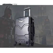 Супергерой Бэтмен 20/24 дюймов Размеры Высокое качество PC Сумки на колёсиках Spinner бренд вентилятор чемодан