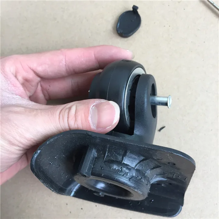 riveted luggage wheels