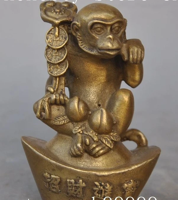 Китайская фэншуй латунная статуя для богатства ruyi 9 5 см|statue|statue china |
