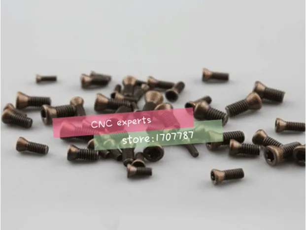 

2016 Real Parafusos Screws Torx Screws M2 M2.5 M3 M3.5 M4 Blade Cutter Bar Head Screw Cnc Milling Insert Tool Rod