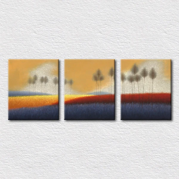 

Gift for friend Canvas Hand painted abstract oil painting modern abstract art printed 3pcs a set for bedroom Free shipping