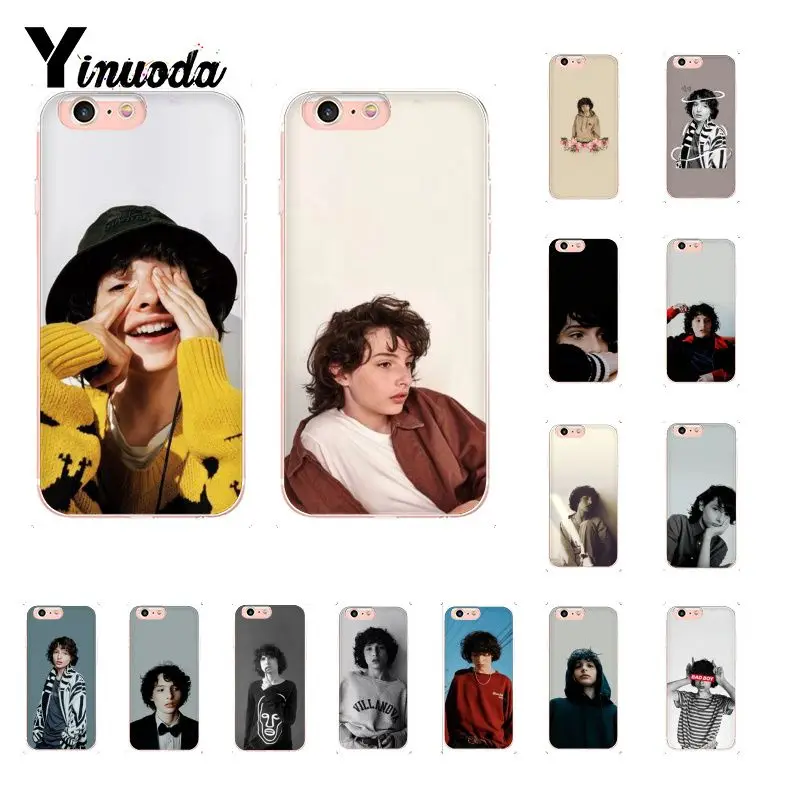 Yinuoda tv Finn Wolfhard Stranger Things TPU Мягкий силиконовый чехол для телефона для iPhone 8 7 6 6S Plus X XS MAX 5 5S SE XR 10