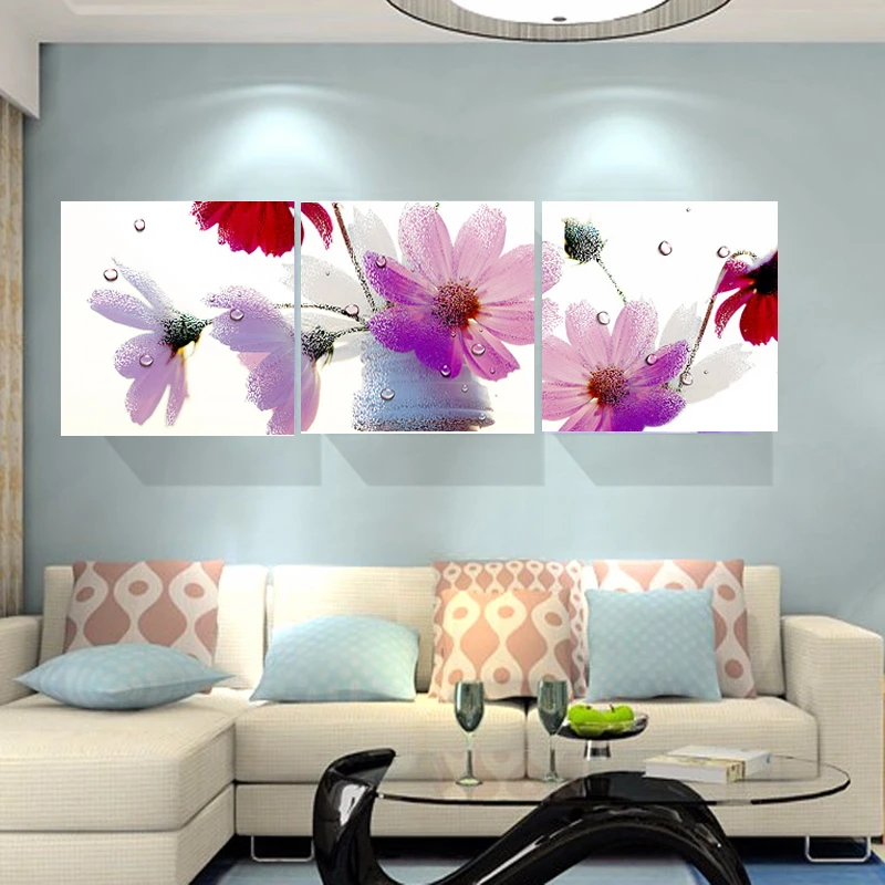 marco flor Rosa abstracta cuadros modernos lienzo arte pintura para sala estar dormitorio Cuadros decorativos HY25|art painting|canvas art paintingmodern paintings - AliExpress