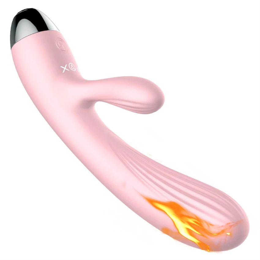 FOX G-Spot Rabbit Vibrator Women Clitoris Stimulation Waterproof Silicone Dildo with 10 Vibration Modes Sexual Sex Toy | Красота и
