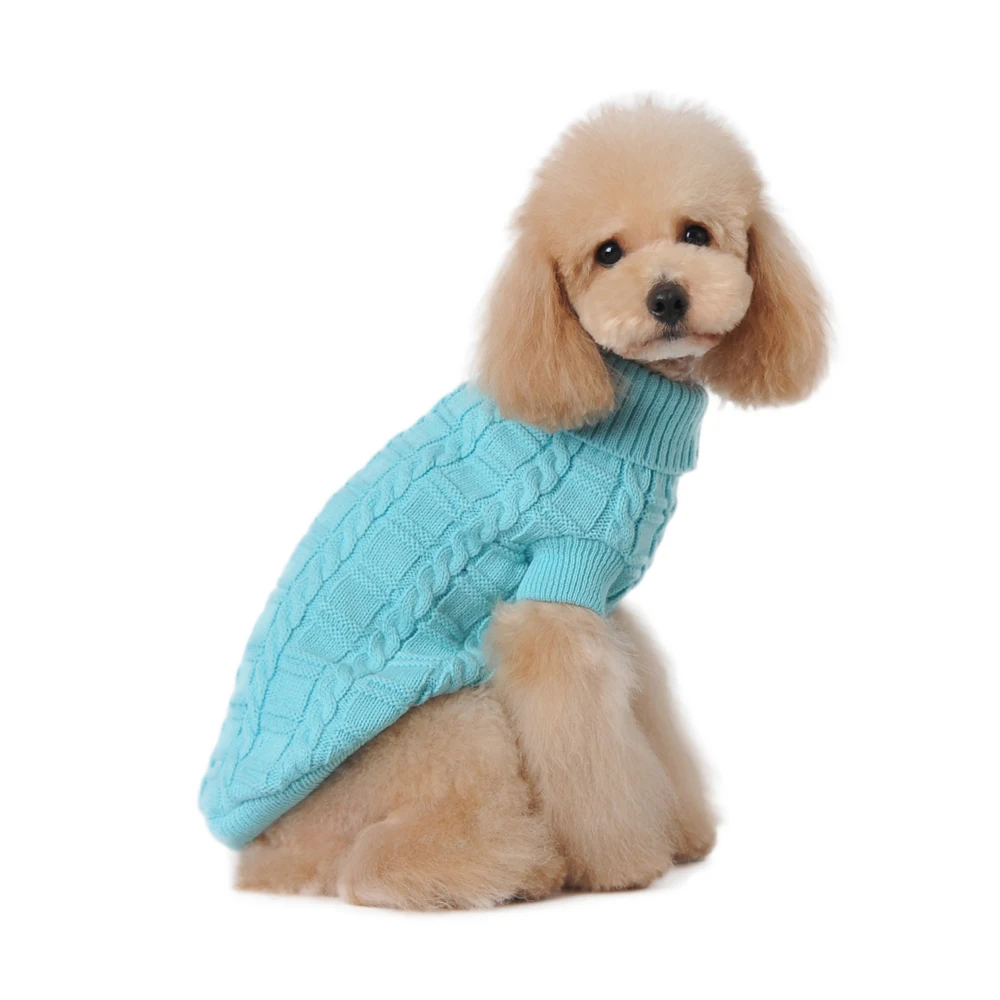 Классический соломенный веревка свитер для собаки нарядная одежда для собак Зима