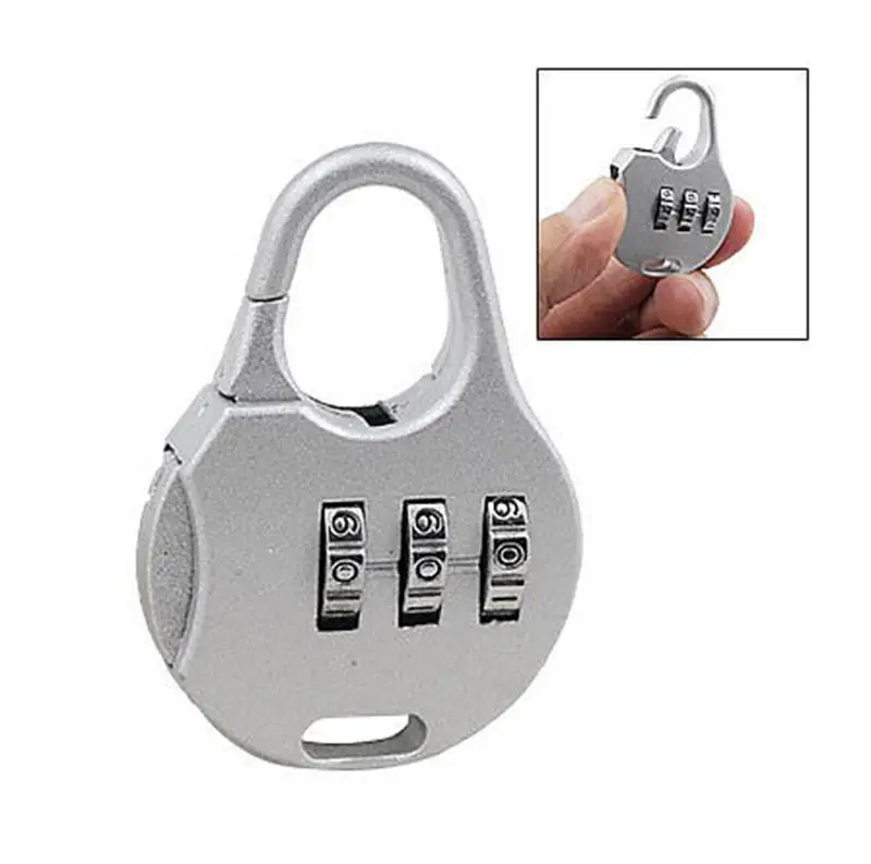 

1PCS Special Offer 3-Digit Combination Code Number Lock Padlock For Luggage Zipper Bag Backpack Suitcase Random Color