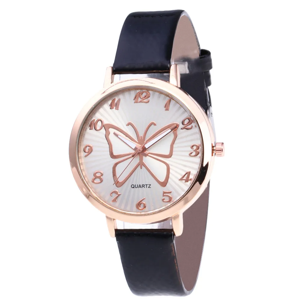 

2019 Zhou Lianfa New Ladies Simple Butterfly Leban Winner Quarter Women Watch show Wild Temperament Student relogio feminino