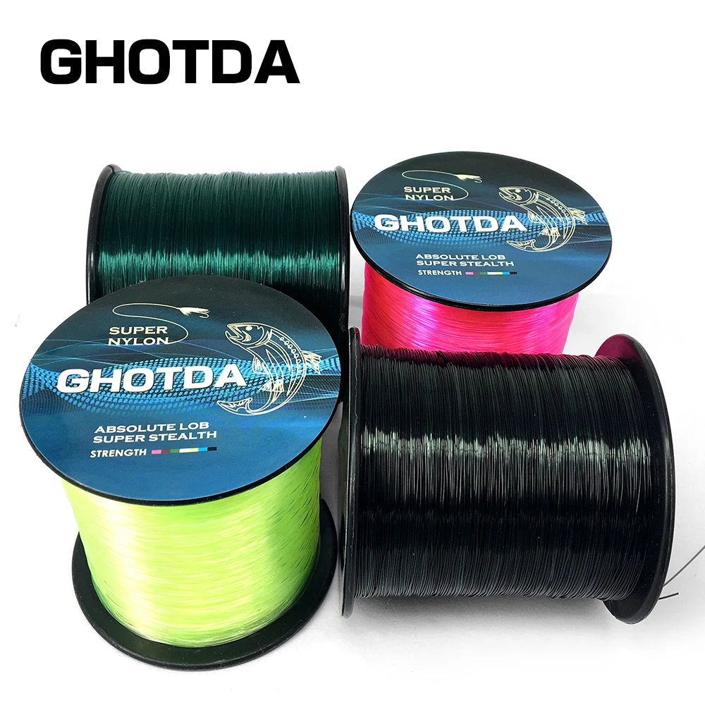Buy 1000m Nylon Fishing Line 1000m Japanese Durable