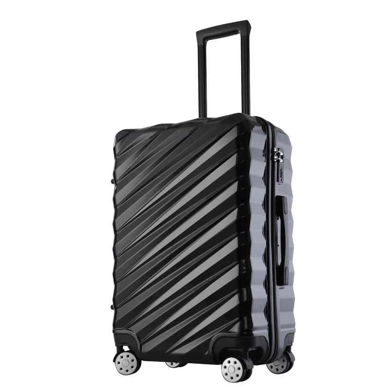 Новый модный 20 "24" 26''28 "чемодан на колесиках Дорожный чемодан с колесами ABS + PC чемодан Спиннер на колесиках