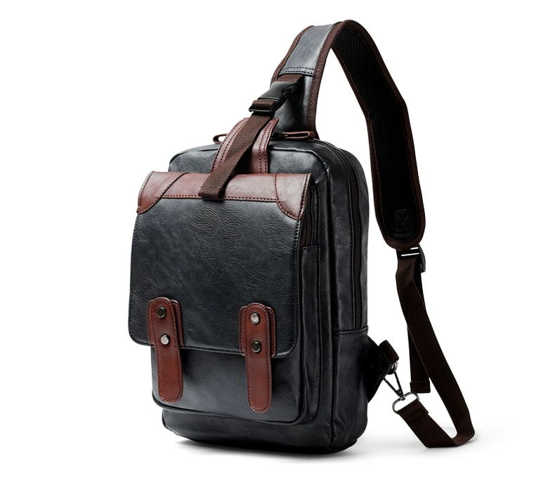 Новые роскошные брендовые сумки через плечо для мужчин, нагрудная сумка, кожаная повседневная сумка-мессенджер, водонепроницаемая сумка на одно плечо, мужская сумка