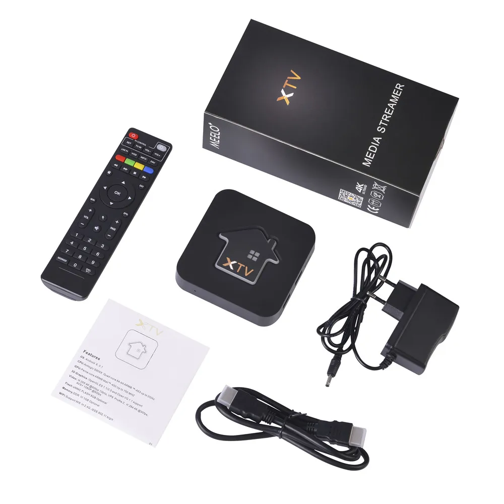 Мой ТВ Android 7,1 IP tv box Профессиональный Сталкер IP tv с IPTV коробки Amlogic S905X смарт-приставка