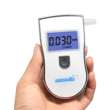 Профессиональный полицейский цифровой тестер на алкоголь, алкотестер, AT818-white