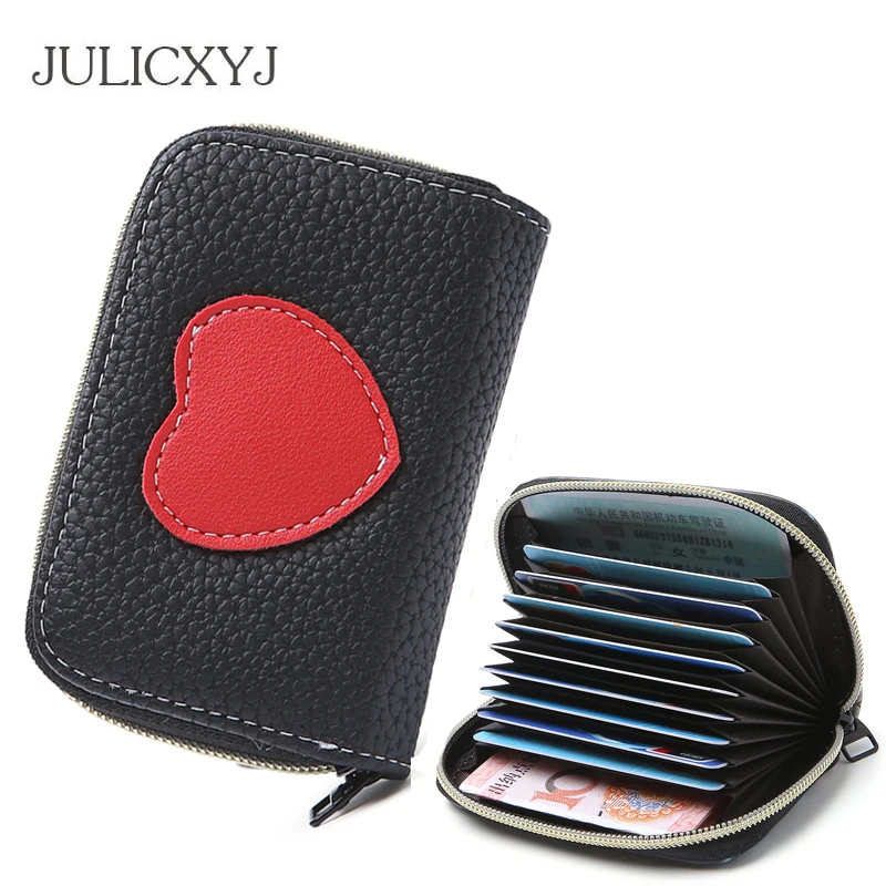 

JULICXYJ Fashion Women Girl ID Credit Card Holder Extendable Bank Card Wallet High Capacity Bank Cards Bag Passport Cover 2018