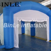 Фабричная Цена Индивидуальные 6x4x3 m надувной квадратный тент палатка для вечеринок дом палатка для автомойки для продажи