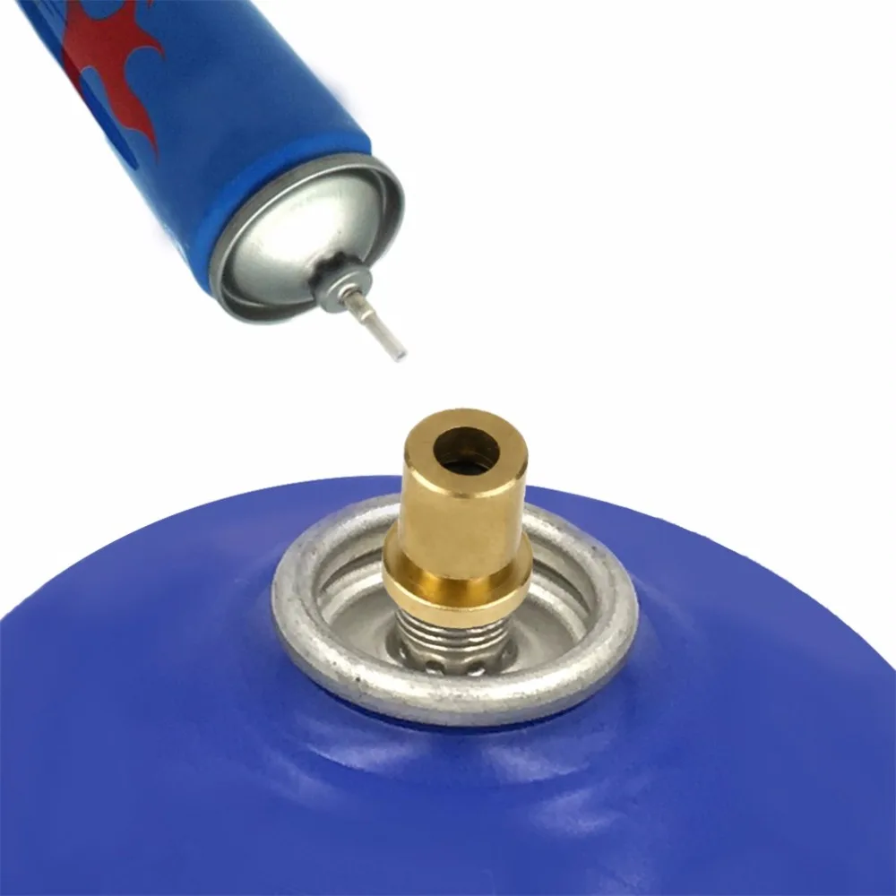 

Picnic Gas Refill Adapter Outdoor Camping Hiking Stove Gas Cylinder Tank Refill Adapter Practical Stove Accessory