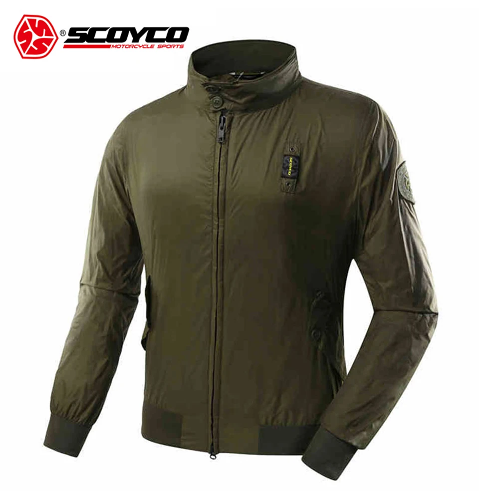 

SCOYCO Motorcycle Jacket Men's Motorcycle Summer Jacket Waterproof Jaqueta Motoqueiro Motorbike Protective Jacket