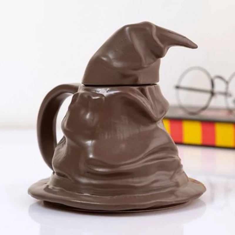 

New 350mL Harry Coffee Mugs 3D Magic Hat Potter Cups and Mugs Cool Mark Large Capacity Creative Drinkware Best Gifts For Friends