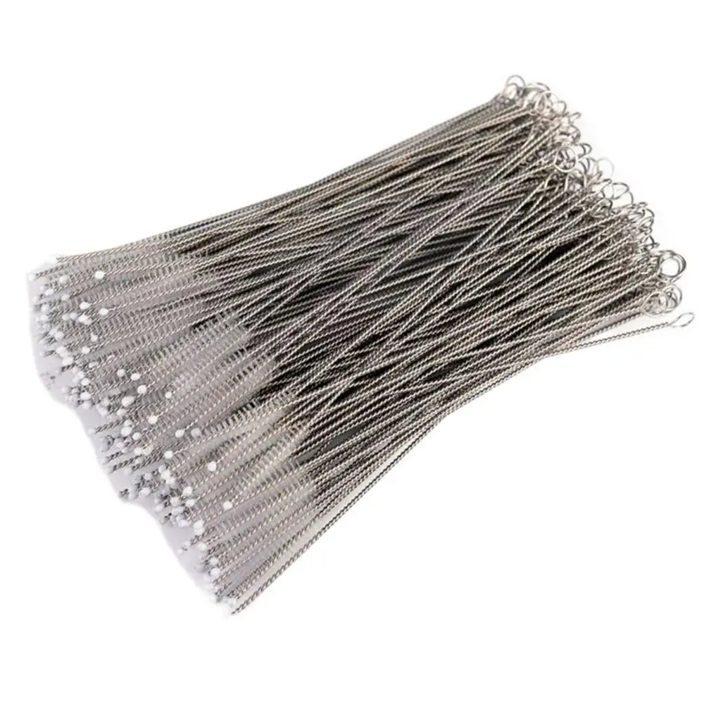 10pcs/lot Straw Clean Cleaning Brush For Baby Feeding