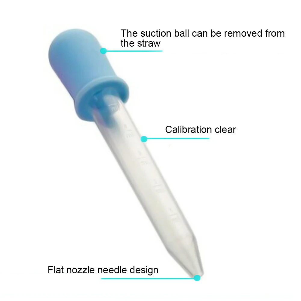 Жидкие капельки, диспенсер для лекарств, пластиковый портативный пипетка 5 мл, нетоксичные пипетки, Переводные силиконовые 12 см для младенцев