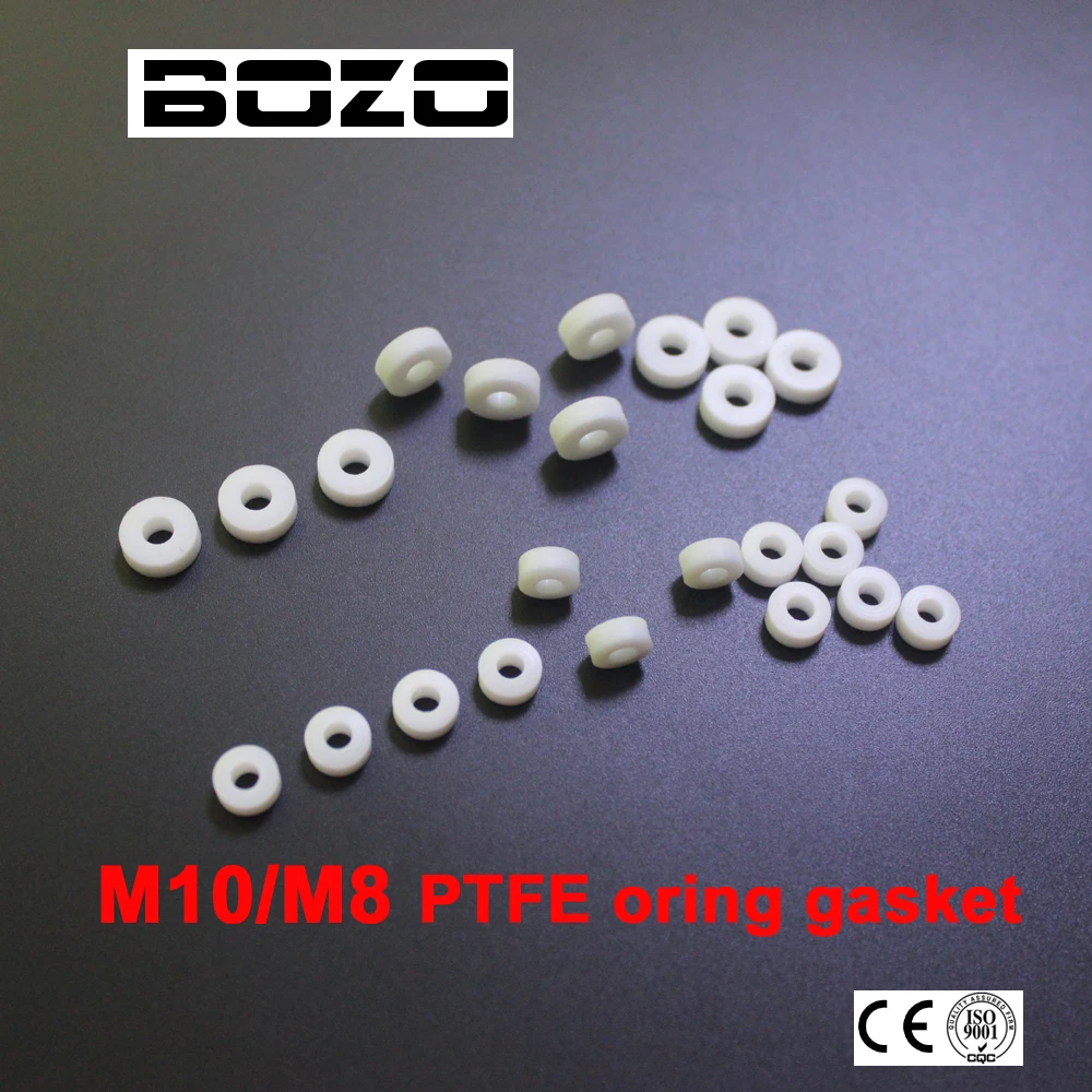 Пейнтбол airsoft pcp высокого Давление PTFE M8/M10 уплотнительного кольца Air уплотнительное кольцо для Мини Калибр Муфта Разъем 20/50/100 шт