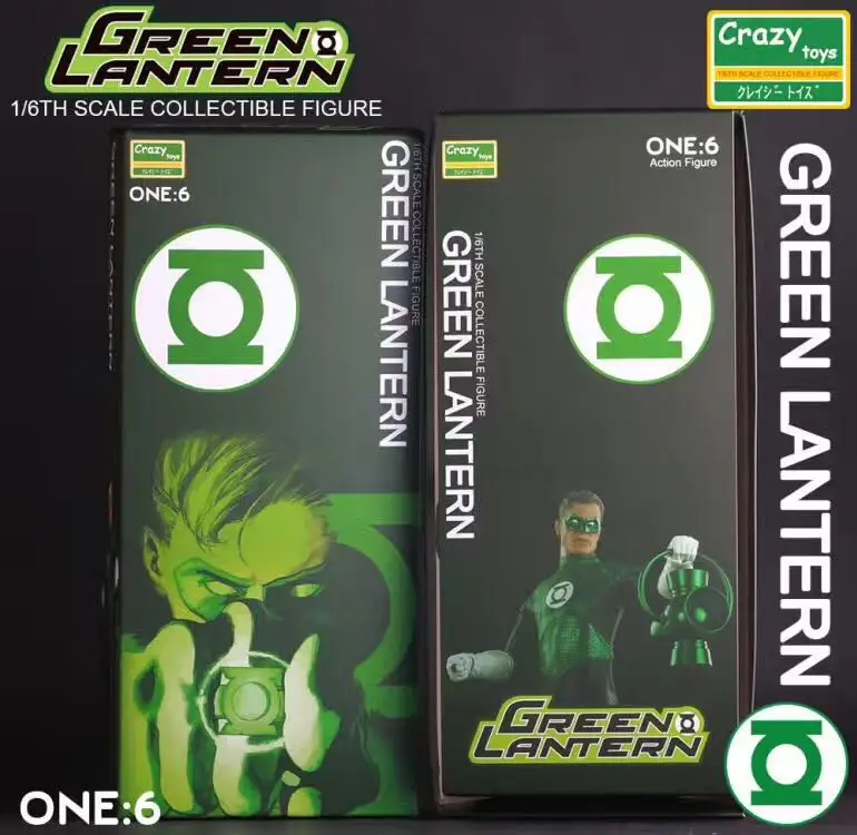 1//6TH CRAZY TOYS DC COMICS GREEN LANTERN COLLECTIBLE HAL JORDAN ACTION FIGURE