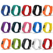 10 шт./лот замена Смарт наручные часы ремешок силиконовый браслет ремешок для Garmin Vivofit 3 Vivofit3 браслет