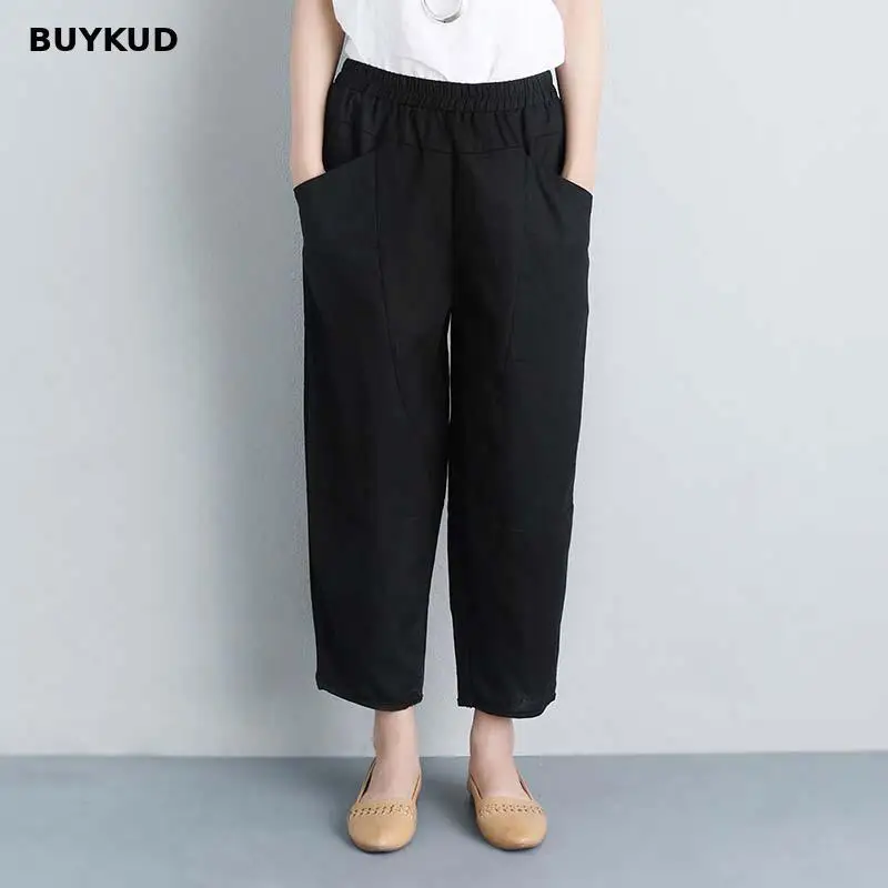 YERAD 2018 Autumn Wide Leg Pants Women Zipper Side Stripe