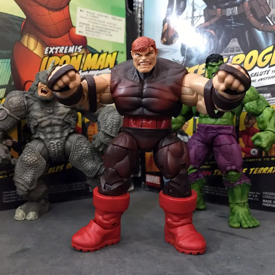 Marvel Legends Garage Kit Secondhand 3,75 ''X-men-Juggernaut Unmasked фигурка Коллекционная модель свободная игрушка без коробки