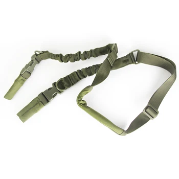

Tactical 2 Points Gun Sling Shoulder Strap Rifle Sling Metal Buckle Pistol Safety Wargame Paintball Hunting Accessory Gun Strap