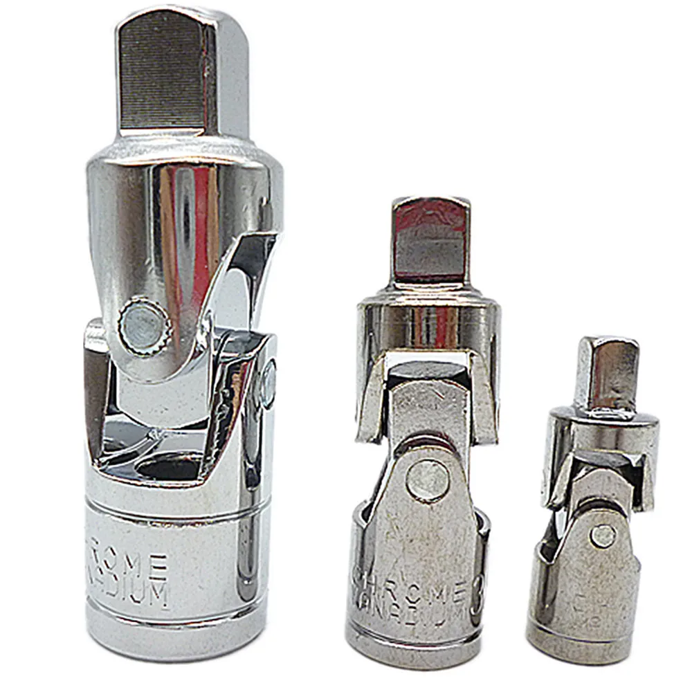 3pc universal flexible Socket connector set swivel joint adapter