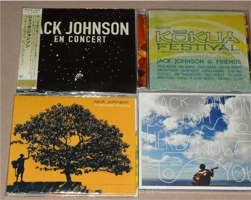 Free Shipping Jack Johnson 4cd Sealed Johnson Johnson Johnson Aliexpress