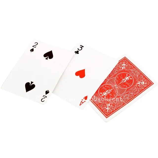 

20pcs Magic 3 Three Card Poker Monte Trick Classic Sunflower.3 Card Monte