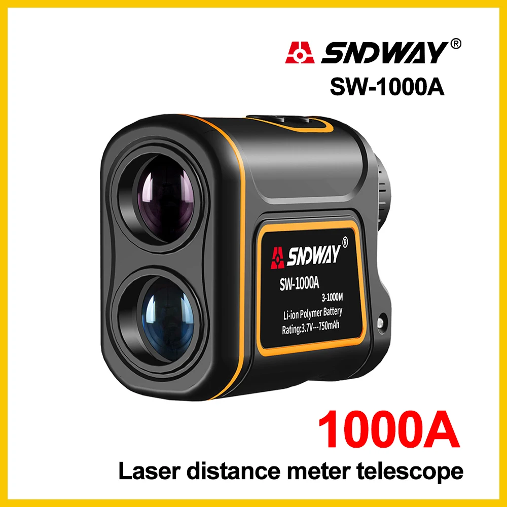 SNDWAY Golf rangefinder Slaser distance meter hunting camera speed meter telescope SW-1000A SW-1500