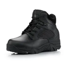 Высококачественные осень-зима военные Армейские ботинки круглый носок Для мужчин Desert армейские ботинки открытый Для мужчин кожаные армейские ботильоны