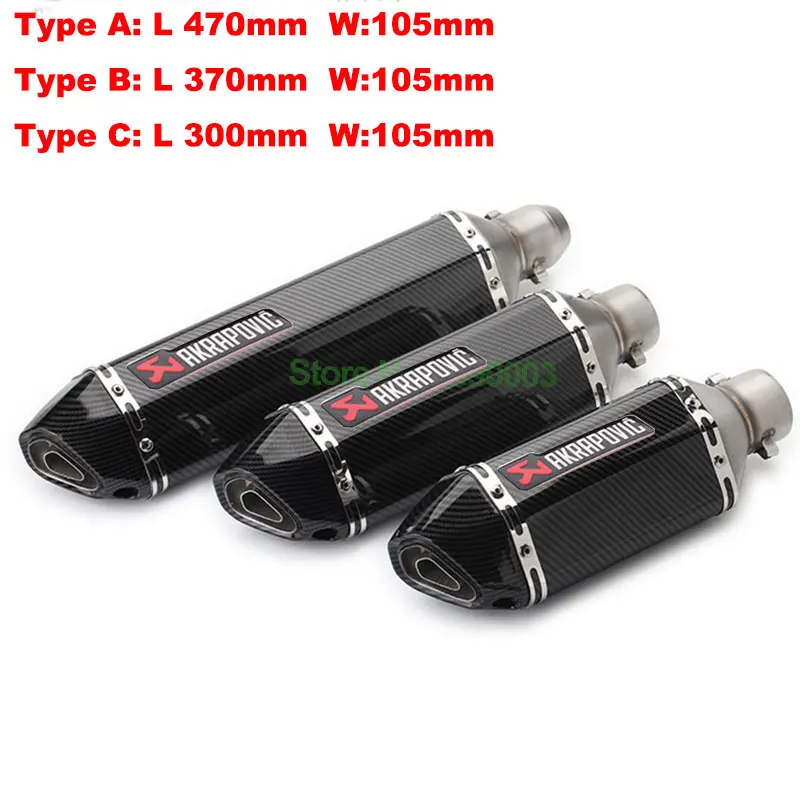 Motorcycle Universal Exhaust Small Hexagonal Exhaust Pipe Fit for Z800