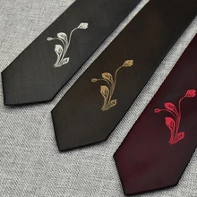 JEMYGINS свадебные цветочные галстуки для мужчин костюм Тощий мужской s Галстуки Gravatas тонкий Corbatas Vestidos шейный галстук-платок