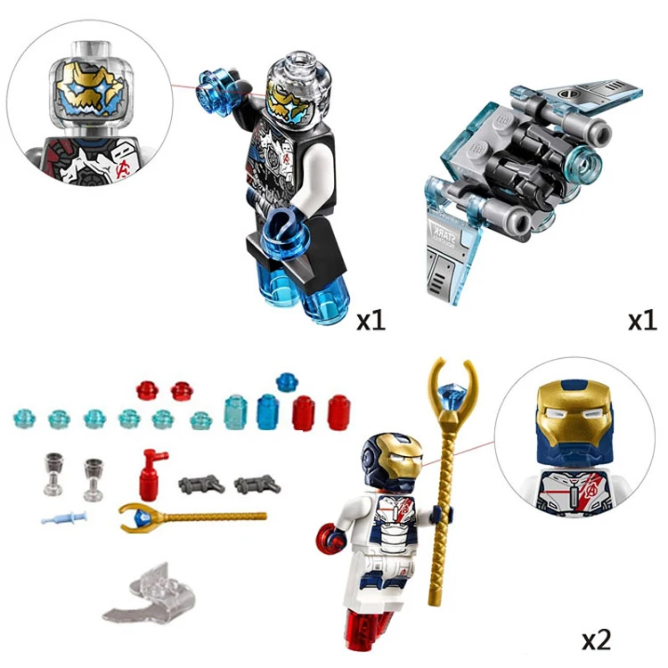 LOZ-511-pcs-Star-wars-Marvel-Super-H-ros-Iron-Man-Attaque-Sur-Vengeur-Tour-Mod (1)
