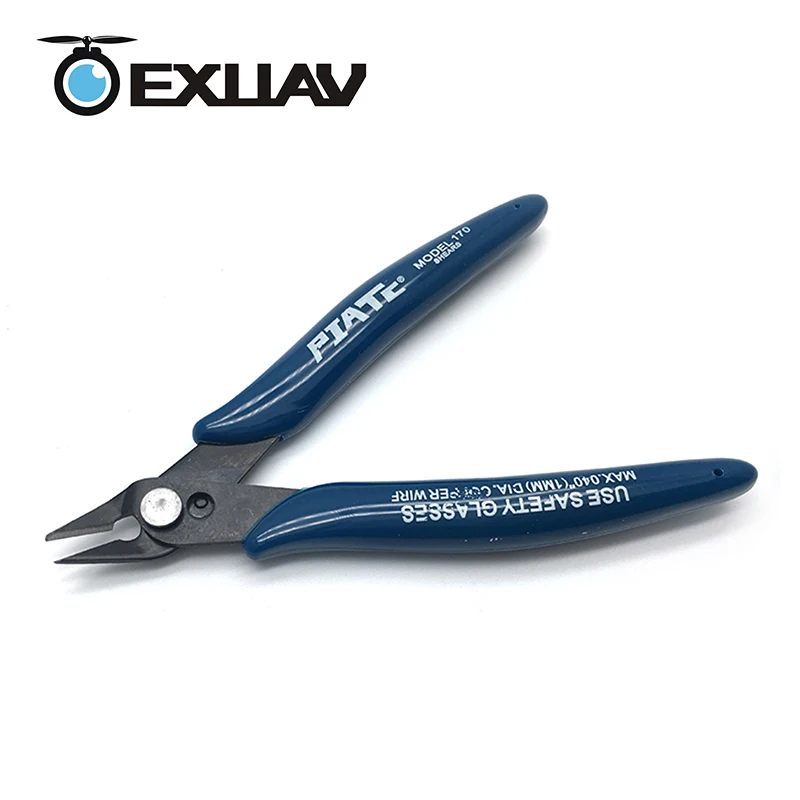 EXUAV RTW Model Forceps RC Scissors Oblique Mouth Pliers Nipper 6 Inch For FPV Racing font