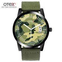 Top luxury brand men’s sports watch Date Quartz Clock People Canvas Band Male Army Officer Men’s Watch Wrist Watch