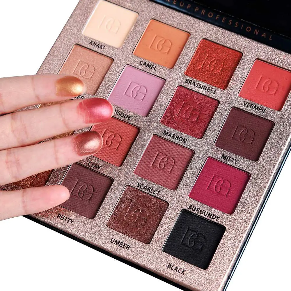 

Beauty Glazed Matte Studio Eyeshadow Palette Shimmer Makeup Waterproof Glitter Pallete Ultra MakeUp Eyeshadow Palette Maquiagem
