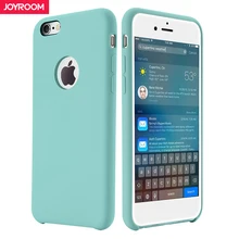 

Joyroom Liquid Silicone Case For iPhone 6 6s Plus Skin friendly Soft Phone Back Cover for iphone 6 6s slim Case