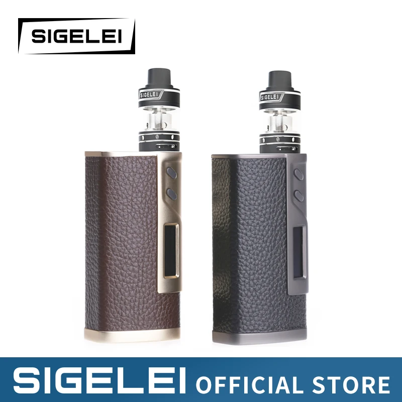 SALE ! Most classic top grade vape kit 100% original SIGELEI e electronic cigarette mod with atomizer
