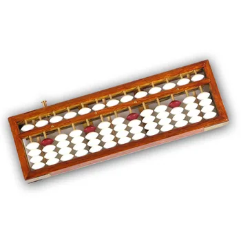 

China Wooden math Abacus 13 Columns Math Leaning Brain Developing Educational Toy Soroban yo012