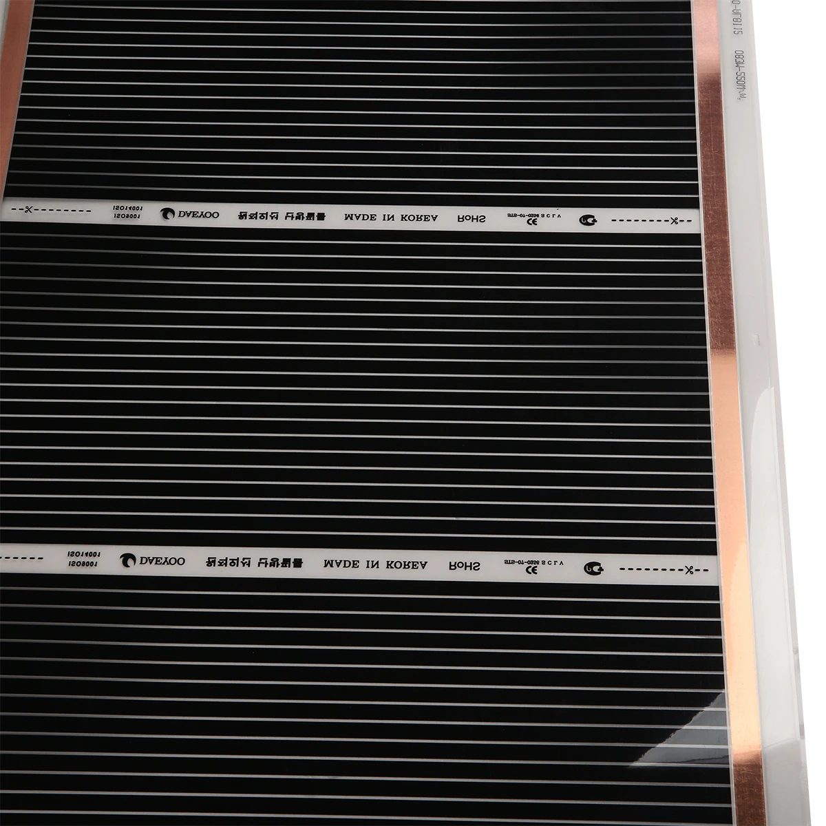 50cmx2m 220V Electric 60 Degree C Home Floor Infrared Underfloor Heating Warm Film Mat Pads Mayitr