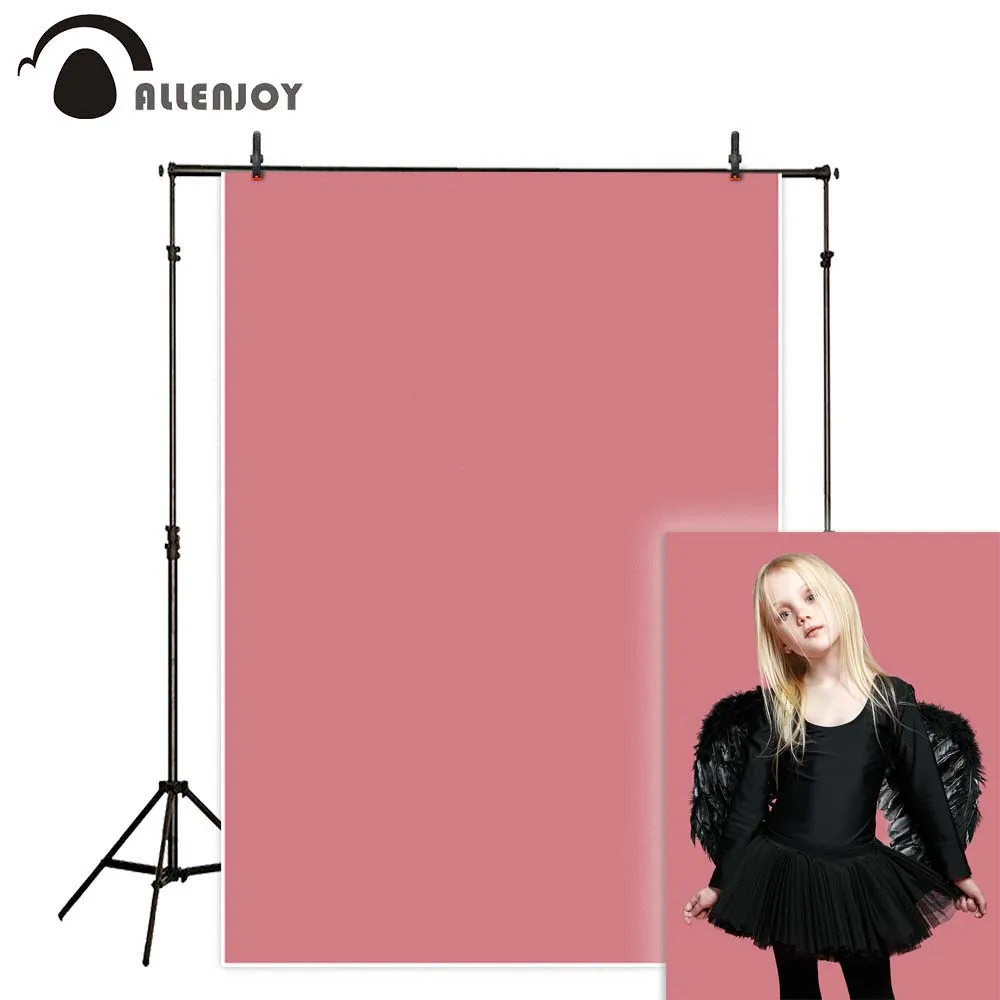 Allenjoy Винтаж роза розовый фон для фотографии в фотостудии портрет стрельба однотонная одежда задний план photobooth photocall