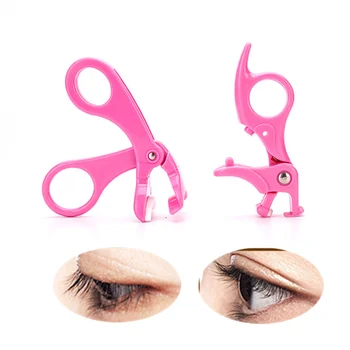 

2pcs Eyelash Curlers Lashes Nature Curling Clip False Eyelashes Cosmetic Beauty Makeup Tools Plastic Accessories for Eyes Bigger